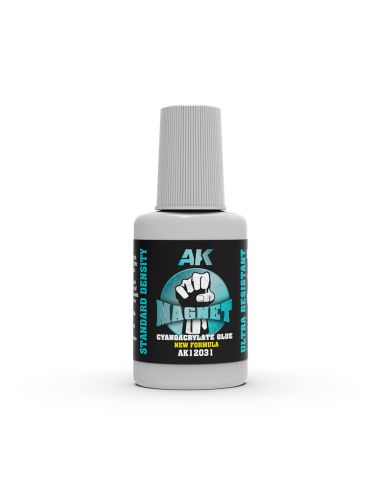 AK Interactive AK12031 - Colle cyanoacrylate MAGNET 8 g avec pinceau