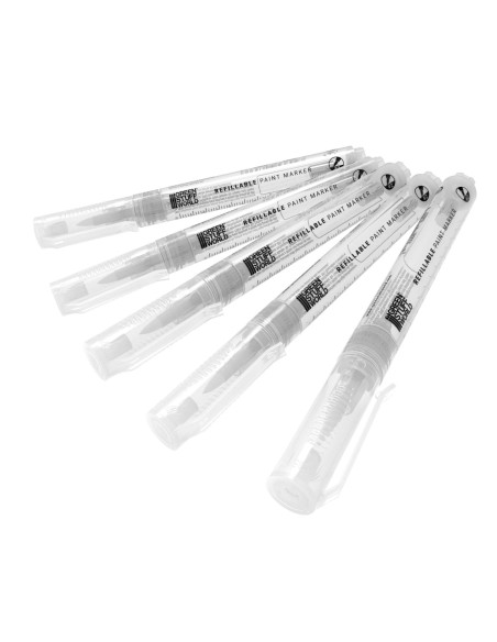 Stylos-feutres rechargeables taille 2 – Lot de 5