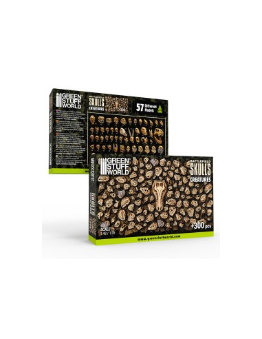 300x Crânes de Créatures 1:48-1:35