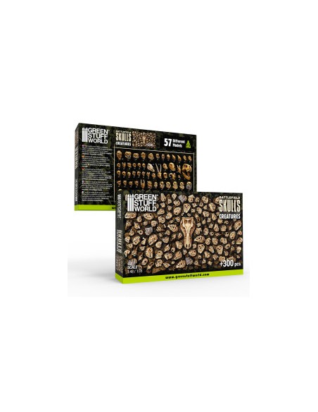 300x Crânes de Créatures 1:48-1:35