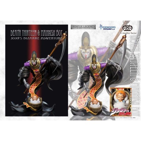 JOJO PART 3 - Death & Man Boy - Statuette Legend 22cm