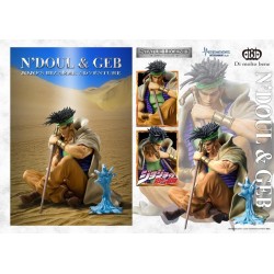 JOJO PART 3 - N'Doul & Geb - Statuette Legend 9cm