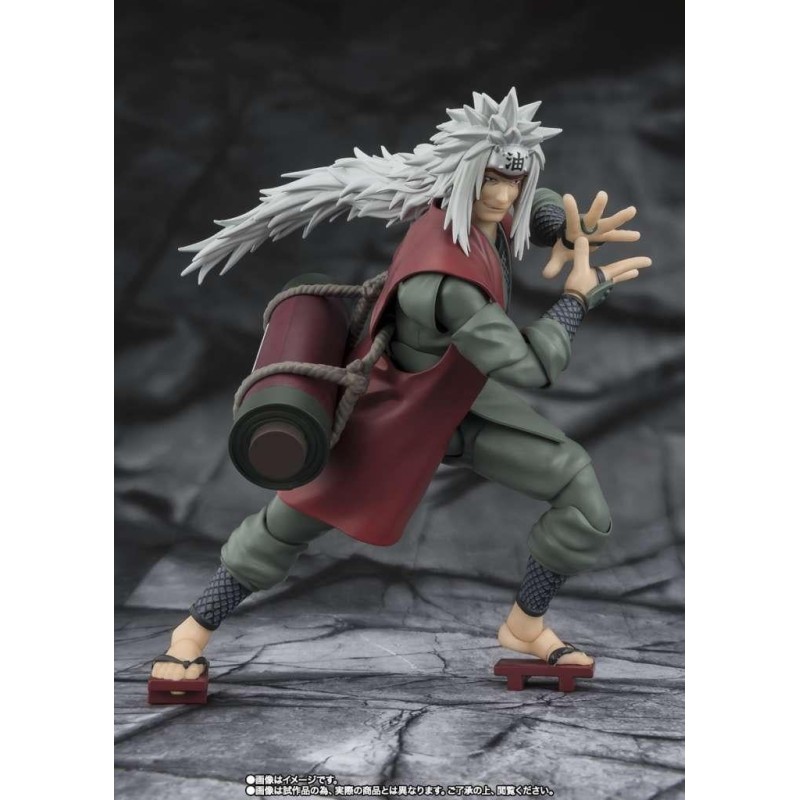NARUTO - Jiraiya Hidden Leaf Heroic Sage Mode -Fig. S.H. Figuarts 17cm