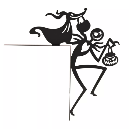 L'ETRANGE NOELde Mr JACK - Halloween - Accroche-Porte Décoratif