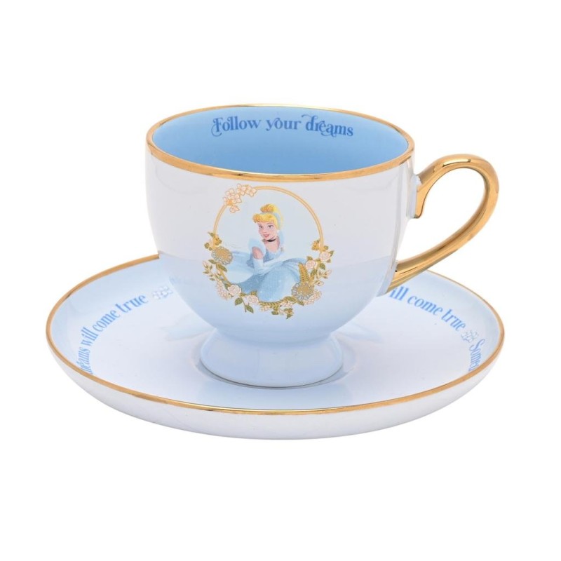 DISNEY PRINCESSES - Cendrillon - Tasse + sous Tasse 200ml