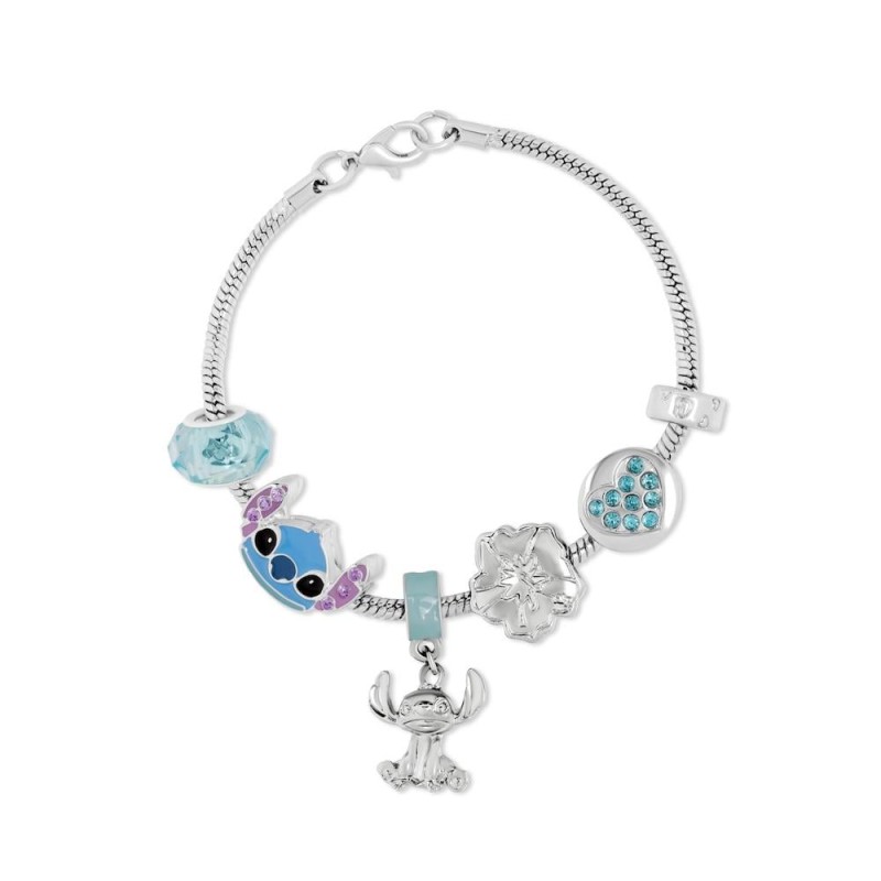 STITCH - Bracelet + Charmes & Pendentif Stitch 7mm