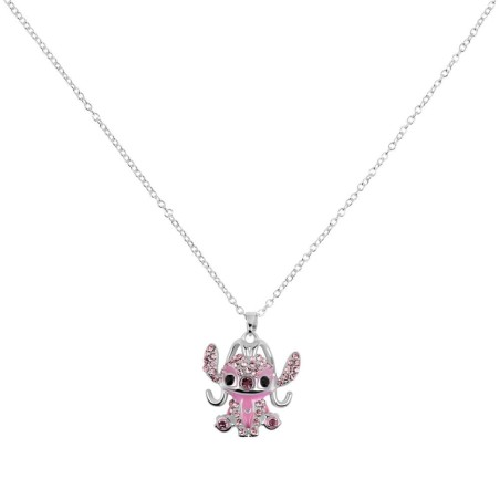 ANGEL - Collier avec Pendentif Serti de Pierres 16mm