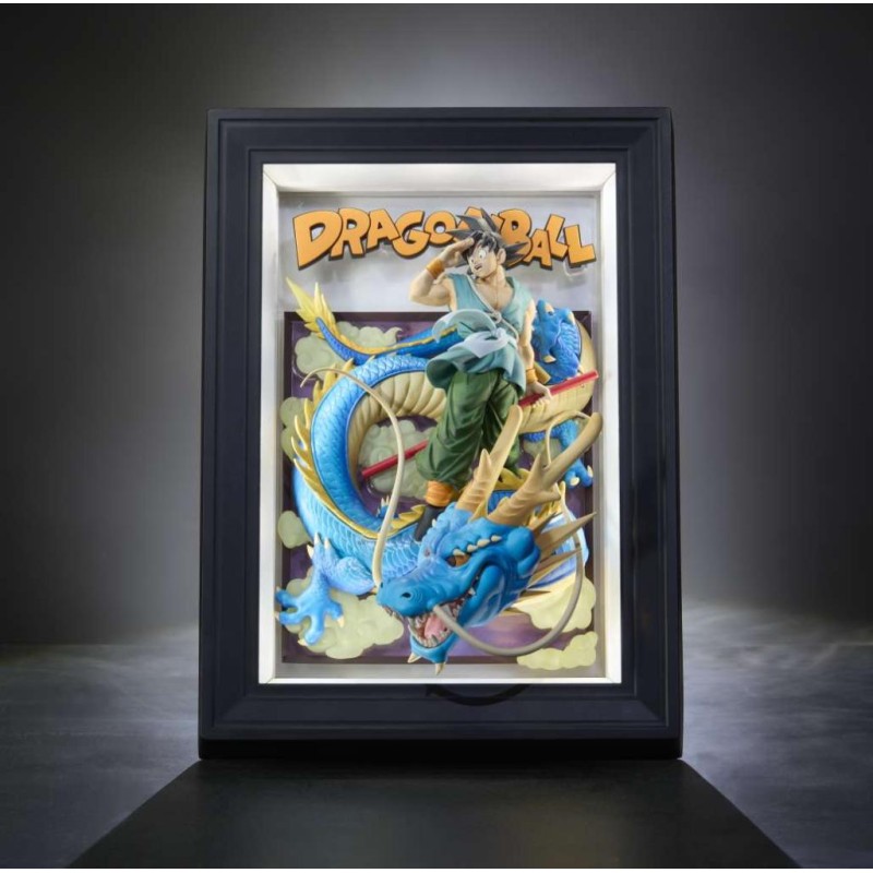 DRAGON BALL - Son Goku & Dragon - Figurine Tamashii Art 27.5cm