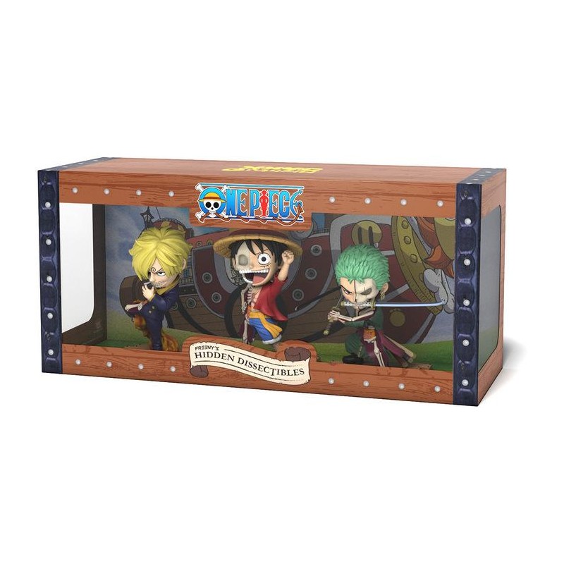 ONE PIECE - Luffy Zoro Sanji - Triple Pack Figurine