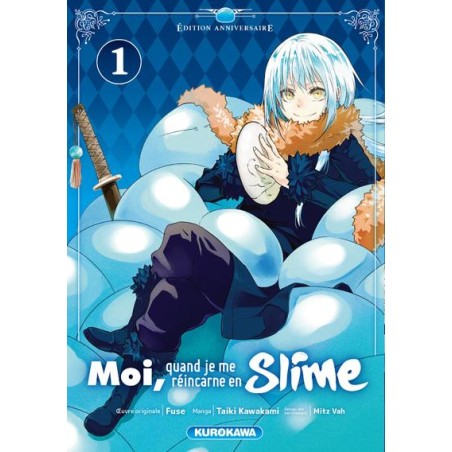 MOI QUAND JE ME REINCARNE EN SLIME - Tome 1 - EDITION 20 ANS