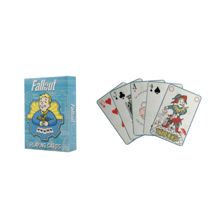 FALLOUT - Jeu de cartes à jouer (52 cartes + 2 jokers)