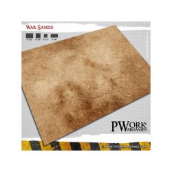 Tapis de jeu néoprène War Sands 44x60"