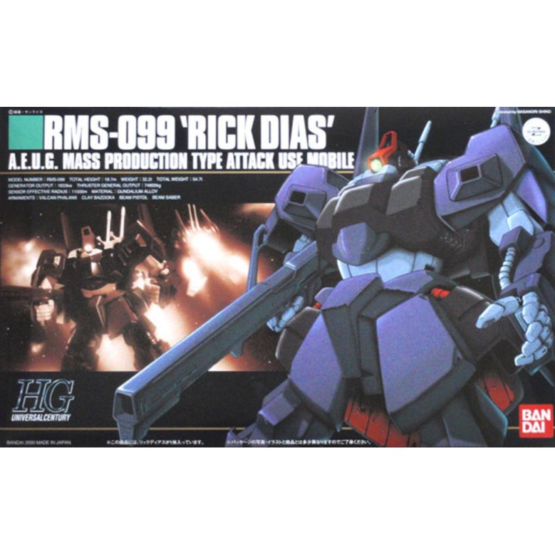 GUNDAM - 1/144 HGUC RMS-099 Rick Dias