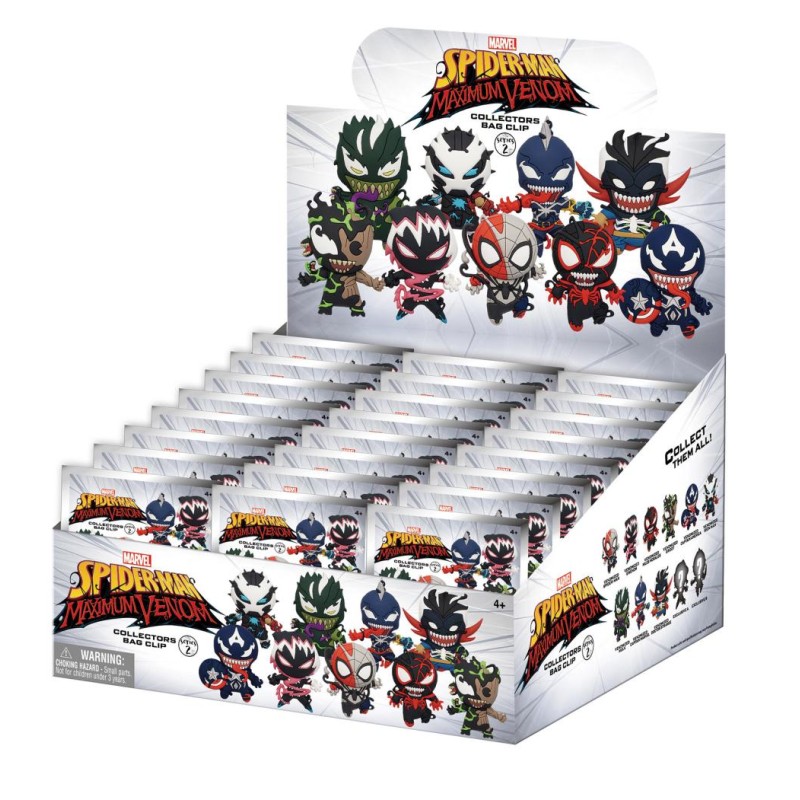 VENOM - Series 2 - 3D Foam Bag Clip (Display 24 Pcs)
