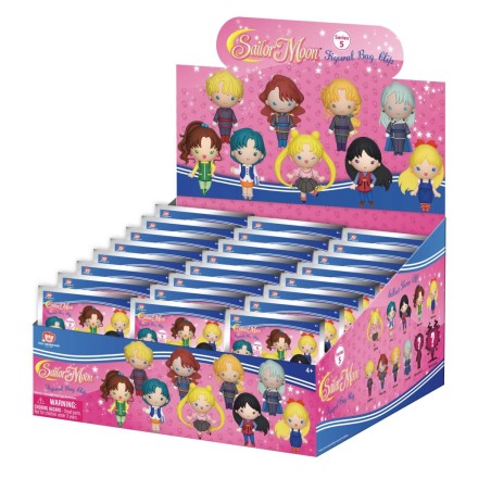 SAILOR MOON - Series 5 - 3D Foam Bag Clip (Display 24 Pcs)