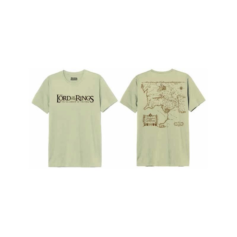 LE SEIGNEUR DES ANNEAUX - Gondor Map - T-Shirt Homme (XXL)