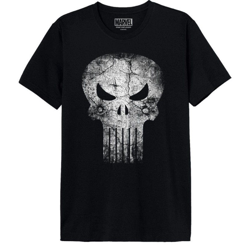 MARVEL - Punisher Skull Distress - T-Shirt Homme (XL)