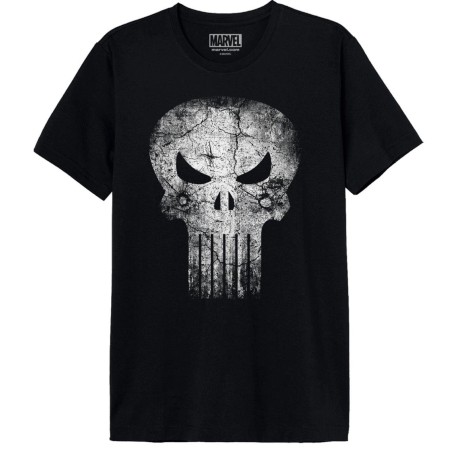 MARVEL - Punisher Skull Distress - T-Shirt Homme (XL)