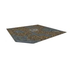 Alien Catacombs Gaming Mat 2x2