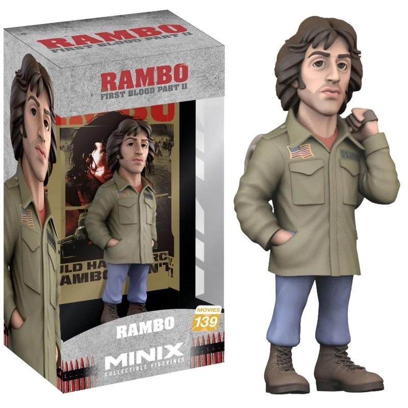RAMBO FIRST BLOOD PART 1 - Rambo - Figurine Minix 12cm