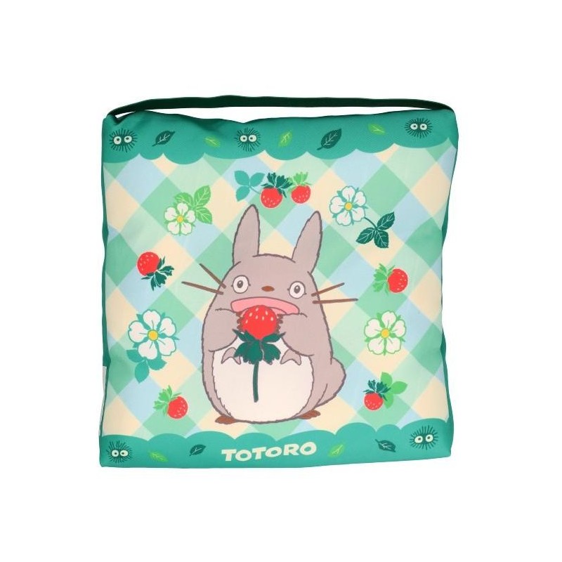 MON VOISIN TOTORO - Totoro Fraises - Oreiller 30x30cm