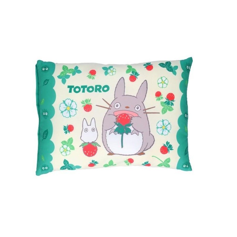 MON VOISIN TOTORO - Totoro Fraises - Oreiller 28x39cm