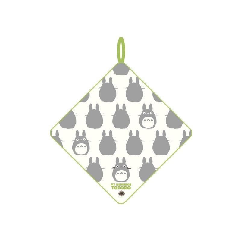 MON VOISIN TOTORO - Totoro - Serviette à passant 33x33cm