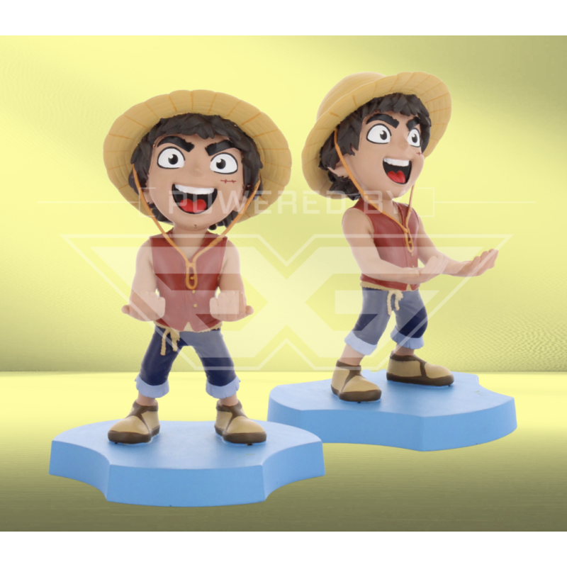 ONE PIECE NETFLIX - Luffy - Support Manette & Portable 'Holdem' - 11cm