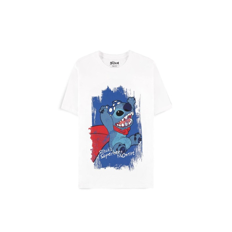 STITCH - Superhéro - T-Shirt Unisexe (2XL)
