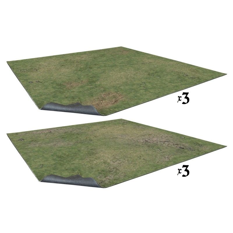 Grassy Fields Gaming Mat 2x2 v.2