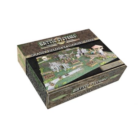 Grassy Fields Gaming Mat 2x2 v.2