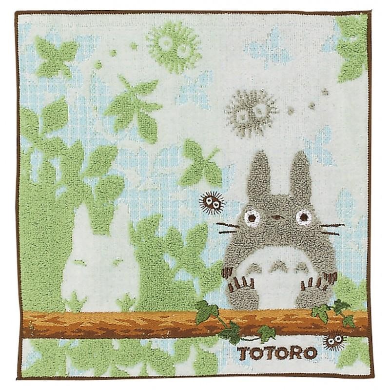 MON VOISIN TOTORO - Totoro sur une branche - Mini Serviette 25x25cm