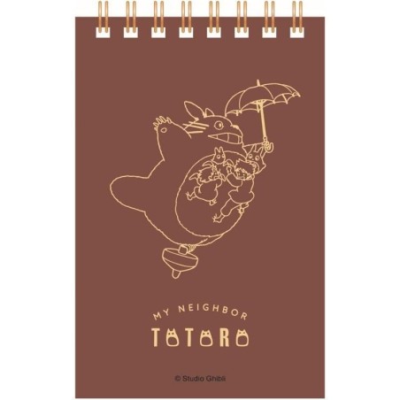 MON VOISIN TOTORO - Totoro volant - Carnet à Spirales Gauffré