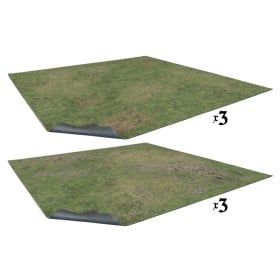 Grassy Fields Gaming Mat 3x3 