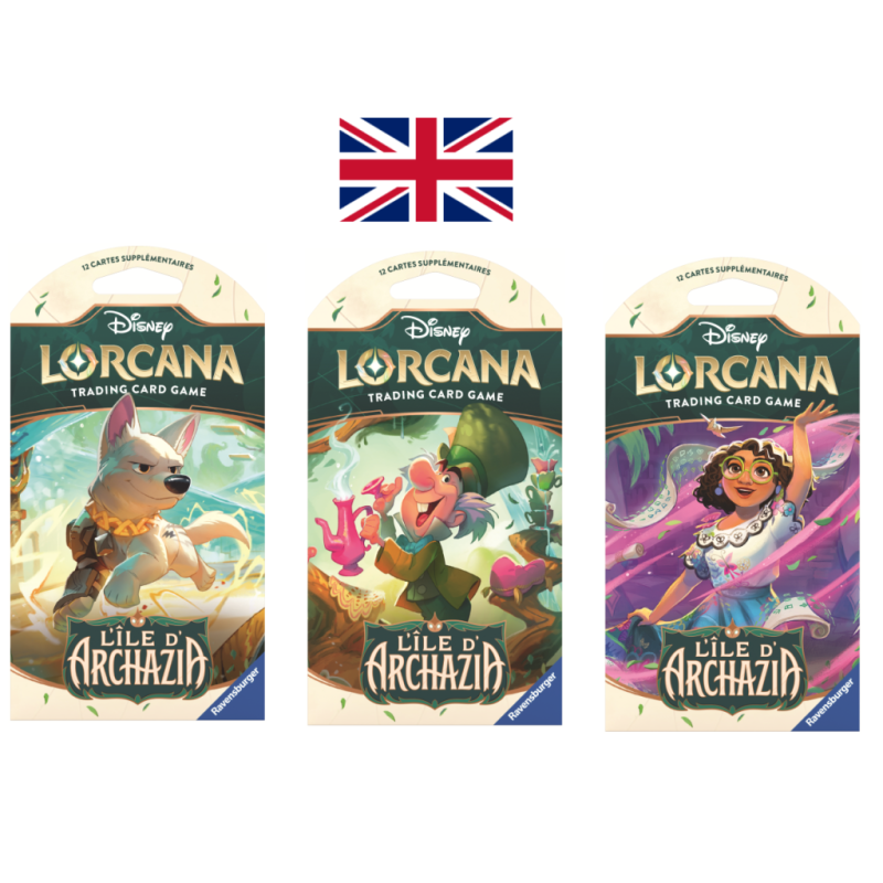 DISNEY - Lorcana - Trading Cards Booster Sleeved Chapitre 7 - EN