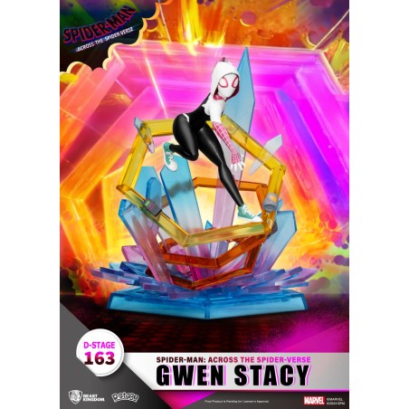 SPIDER-MAN ACROSS THE SPIDERVERSE - Gwen Stacy - Diorama D-Stage 15cm