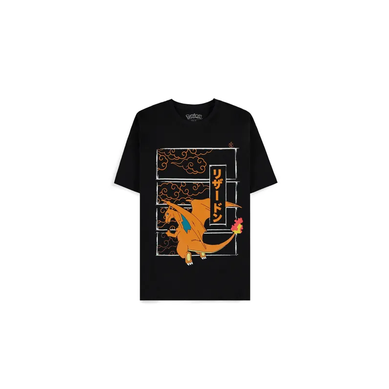 POKEMON - Dracaufeu Japan - T-Shirt Homme (2XL)
