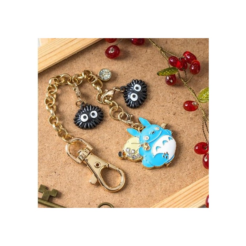 MON VOISIN TOTORO - Totoro bleu - Chainette charms