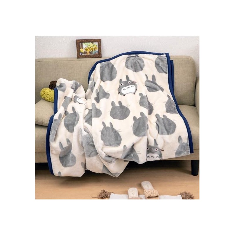 MON VOISIN TOTORO - Totoro Gris - Grande Couverture 200x140cm