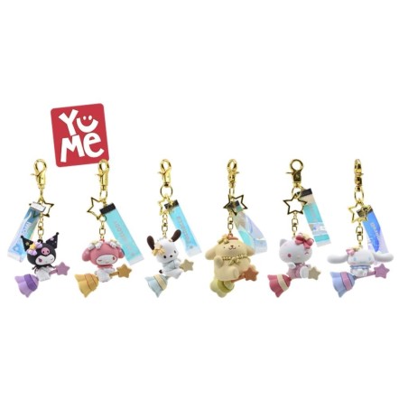 HELLO KITTY - Shooting Stars Series - Assortiment 12 Porte-Clés 6-7cm