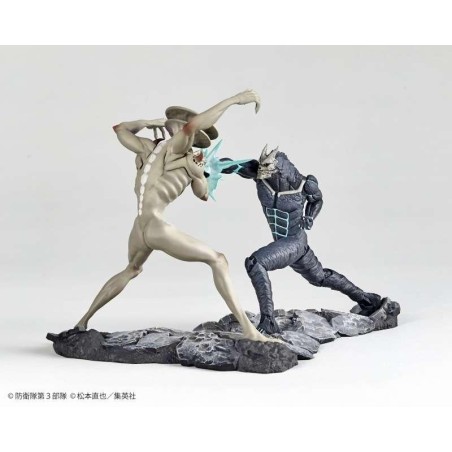 KAIJU N.8 - Kaiju N.8 VS Kaiju N.9 - Diorama 1/18 12.5cm