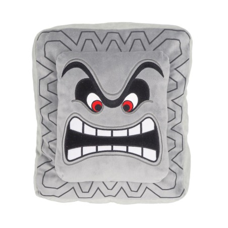 SUPER MARIO - Thwomp - Peluche 37cm