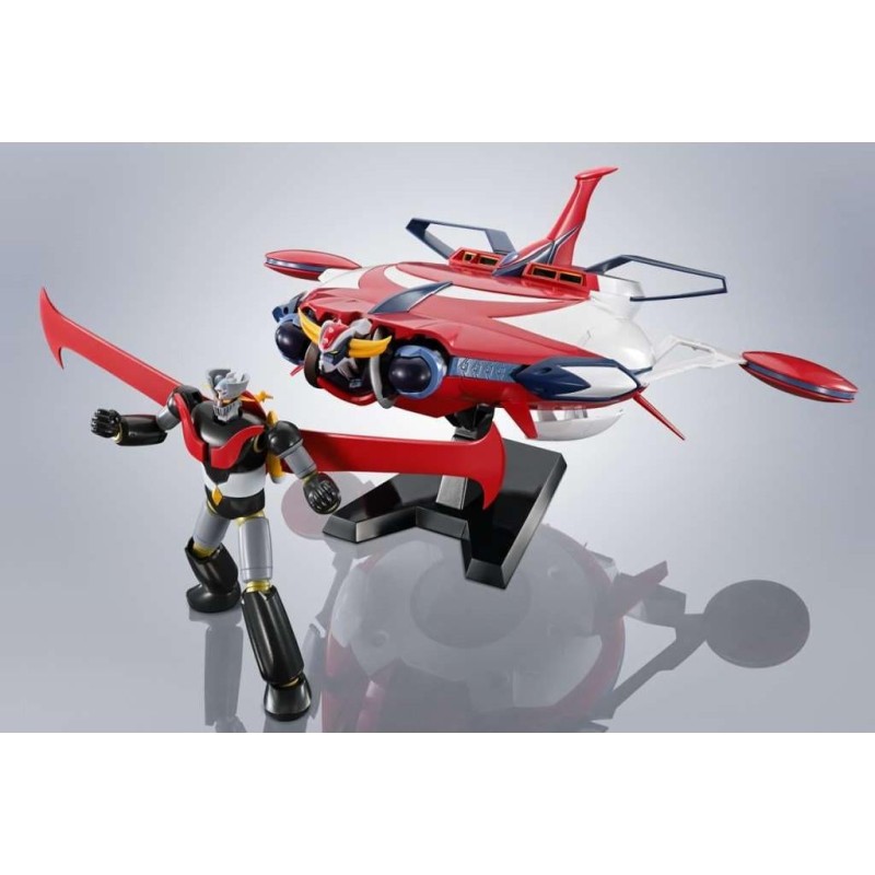 GOLDORAK U - Spazer & Goldorak - Figurine Robot Spirits 15 & 23cm