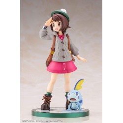 POKEMON - Gloria & Larméléon - Statuette ARTFXJ 1/8 21cm