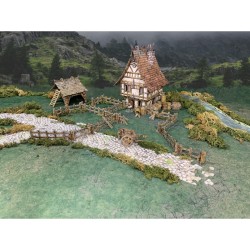 Wooden Fencing (inclus dans Fantasy Village) 