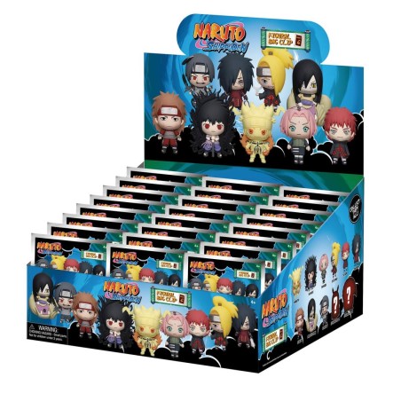 NARUTO - Series 6 - 3D Foam Bag Clip (Display 24 Pcs)