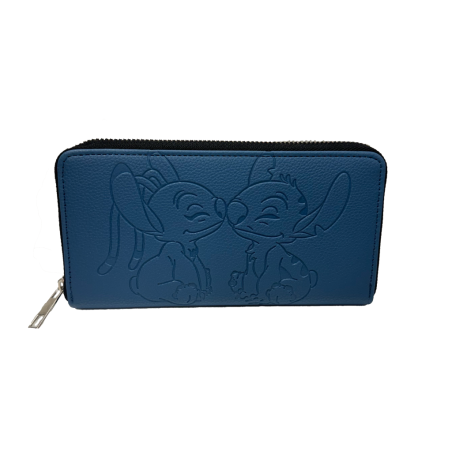 STITCH & ANGEL - Fashion Duo - Bleu - Portefeuille - '19x10x2,5cm'