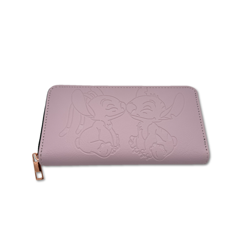 STITCH & ANGEL - Fashion Duo - Rose - Portefeuille - '19x10x2,5cm'