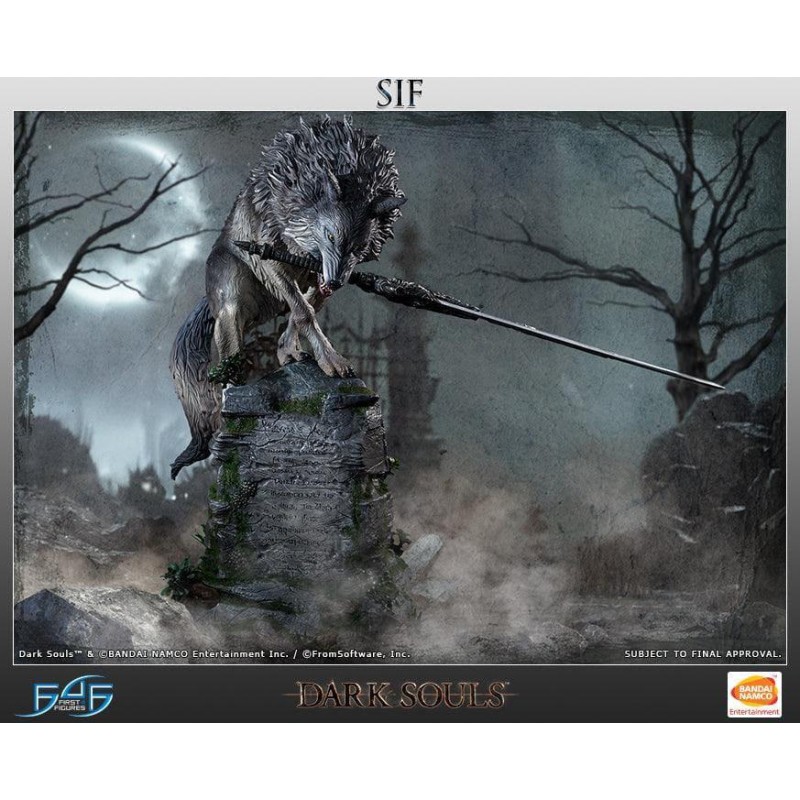DARK SOULS - The Great Grey Wolf Sif - Statuette 64cm