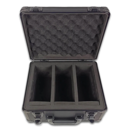 EVORETRO - Black Aluminum Graded Card Storage 90 Cards